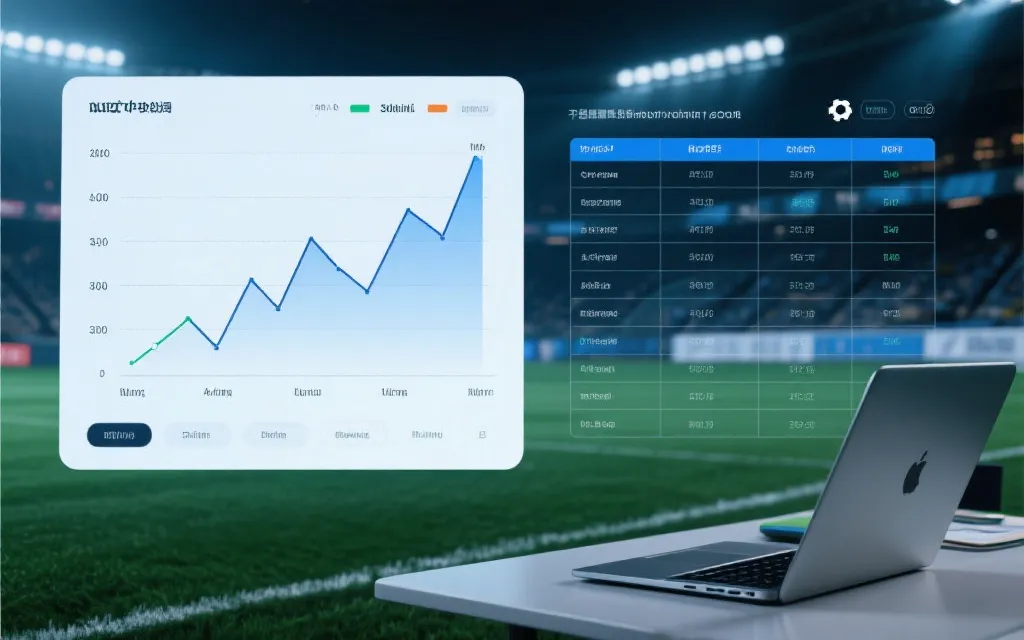 比赛前即时指数随时间变化的折线图示例